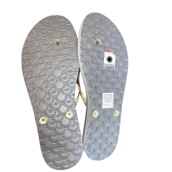 UGG Sink Graphic Flip Flops Size 12 - Picture 3 of 3